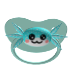 Kawaii Blue Axolotl Pacifier