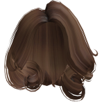 Vintage Curly Bob in Brown